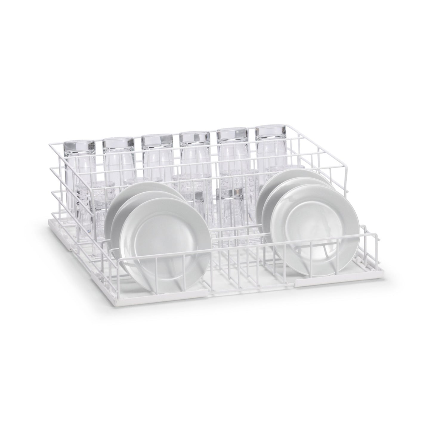 Cesto com filas para lavagem de combinados 500x500 Winterhalter